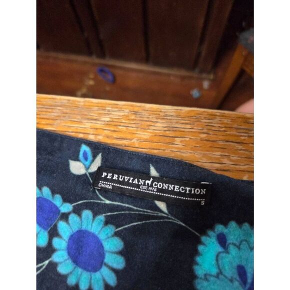 Peruvian Connection Moonflower midi dress sz Small - Picture 3 of 4